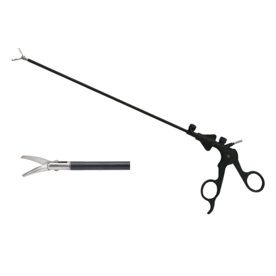 Laparoscopic surgical instruments: Scissors, curved scissors 5MMX330MM